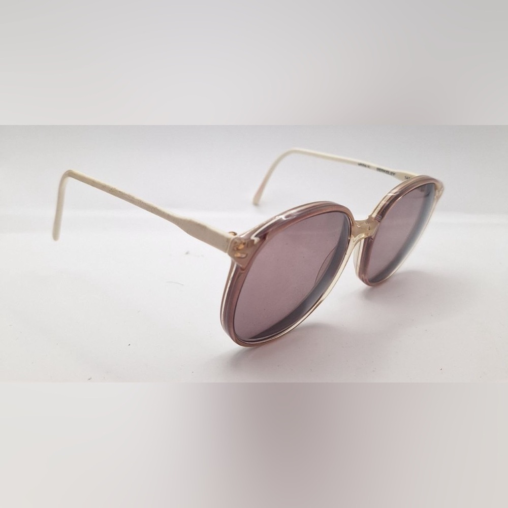 Vintage Nordic Berkeley Beige Round Oval Sunglasses Frames Only